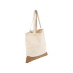 Borsa personalizzata in twill di cotone e sughero 160 g/m2 Corizza color beige quinta vista