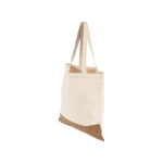 Borsa personalizzata in twill di cotone e sughero 160 g/m2 Corizza color beige settima vista
