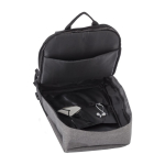 Zaino anti furto con schienale e spallacci imbottiti e tasca PC 15'' quinta vista