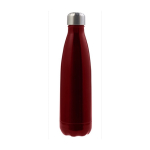 Borraccia con isolamento sottovuoto con tappo a vite 500ml Satin color rosso prima vista