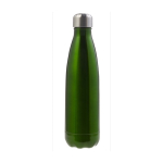 Borraccia con isolamento sottovuoto con tappo a vite 500ml Satin color verde prima vista