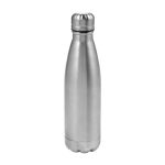 Borraccia con isolamento sottovuoto con tappo a vite 500ml Satin color argento seconda vista