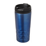 Bicchiere termico d'asporto con design geometrico 300ml Trilliant Colors color blu undicesima vista