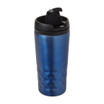Bicchiere termico d'asporto con design geometrico 300ml Trilliant Colors color blu nona vista