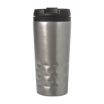 Bicchiere termico d'asporto con design geometrico 300ml Trilliant Colors color argento seconda vista