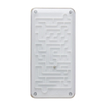 Calcolatrice da scrivania con pannello solare con gioco sul retro terza vista