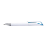 Penne per pubblicità economiche in ABS inchiostro blu Cisne Blanco color azzurro prima vista
