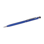 Penna sottile cromata con punta touch inchiostro blu Vip Thin color blu scuro seconda vista