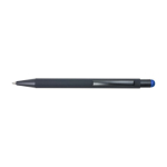 Penna nera biro personalizzabile in alluminio inchiostro blu Laser color blu reale prima vista