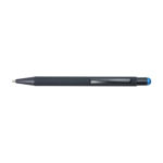 Penna nera biro personalizzabile in alluminio inchiostro blu Laser color azzurro prima vista