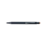 Penna nera biro personalizzabile in alluminio inchiostro blu Laser prima vista