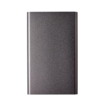 Batteria esterna in alluminio da 4.000mAh personalizzata color titanio seconda vista