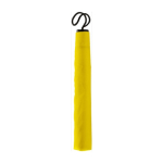 Ombrello pieghevole piccolo e dotado di fodera Ø94 Basic color giallo prima vista