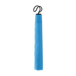 Ombrello pieghevole piccolo e dotado di fodera Ø94 Basic color azzurro prima vista