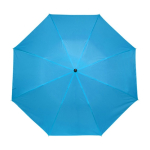 Ombrello pieghevole piccolo e dotado di fodera Ø94 Basic color azzurro seconda vista