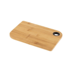 Taglieri in legno personalizzati con bordi rotondi e anello Hold color legno quarta vista