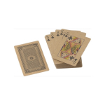 Carte da gioco pubblicitarie con carta riciclata Recycled color marrone decima vista