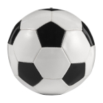Palloni da calcio personalizzati dal diametro di 15cm Mini color bianco/nero quarta vista
