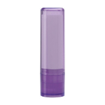 Burro di cacao dai colori traslucidi economico FPS 15 LipStick Clear color viola prima vista
