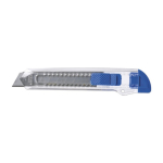 Taglierino promozionale dettagli colorati e blocco di sicurezza Trend color blu terza vista