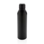 Borracce aziendali in acciaio riciclato RCS da 500ml Nomad Recycled color nero quinta vista