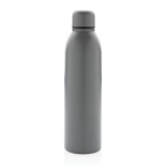 Borracce aziendali in acciaio riciclato RCS da 500ml Nomad Recycled color grigio scuro seconda vista