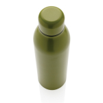 Borracce aziendali in acciaio riciclato RCS da 500ml Nomad Recycled color verde militare terza vista