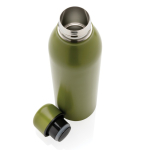 Borracce aziendali in acciaio riciclato RCS da 500ml Nomad Recycled color verde militare quarta vista