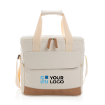 Borsa termica grande tasche laterali manici e tracolla Gateway large color bianco sporco sesta vista