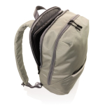 Zaini promozionali riciclati tasca frontale e porta pc 15,6'' Daypack color verde chiaro  sesta vista