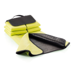 Coperta picnic promozionale in pile richiudibile 180g/m² color lime