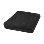 Asciugamano promozionale in cotone 100x180cm 550 g/m² Season Beach color nero