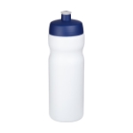 Borracce sportive personalizzabili 650ml Baseline® Plus Bicolor color blu seconda vista frontale