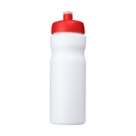 Borracce sportive personalizzabili 650ml Baseline® Plus Bicolor color rosso seconda vista frontale