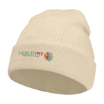 Beanie promozionale invernale doppio risvolto Elevate™ Irwin color sabbia