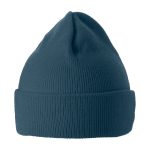 Beanie promozionale invernale doppio risvolto Elevate™ Irwin color azzurro ciano seconda vista posteriore