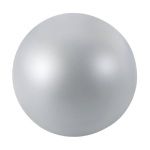 Pallina antistress in PU disponibile in vari colori da personalizzare Zen color argento