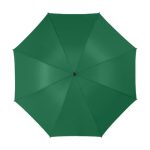 Ombrelli golf personalizzati grande di poliéster 190T Ø130 Royal County color verde seconda vista frontale