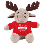 Peluche Rudolph color rosso prima vista
