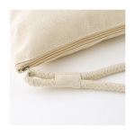 Pochette promozionali in cotone da 310 gr/m² Loop color naturale terza vista