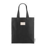 Borsa di cotone per eventi con manici da 30 cm 120 g/m2 Tote Small color nero sesta vista