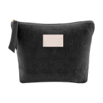 Porta trucchi con finitura liscia e vellutata Fluffy color nero sesta vista