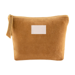 Porta trucchi con finitura liscia e vellutata Fluffy color arancione sesta vista