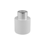 Candela profumata e diffusore di aromi da 50ml con 4 bastoncini e Wellness color bianco terza vista