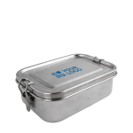 Lunchbox in acciaio e chiusura di sicurezza 700ml Strong vista area di stampa