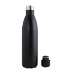 Borraccia termica in acciaio personalizzata 750ml color nero prima vista