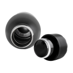 Borraccia termica in acciaio personalizzata 750ml color nero vista dettaglio