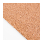 Tappetino per mouse con logo realizzato in sughero color beige quinta vista