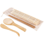 Kit da 5 pezzi per preparare sushi con logo aziendale Sushi color beige seconda vista
