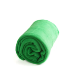 Coperta personalizzata in pile 180 g/m² color verde terza vista